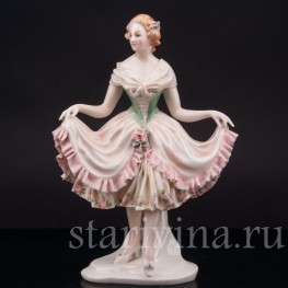 Фарфоровая статуэтка Юная девушка, Karl Ens, Германия, 1920-30 гг.