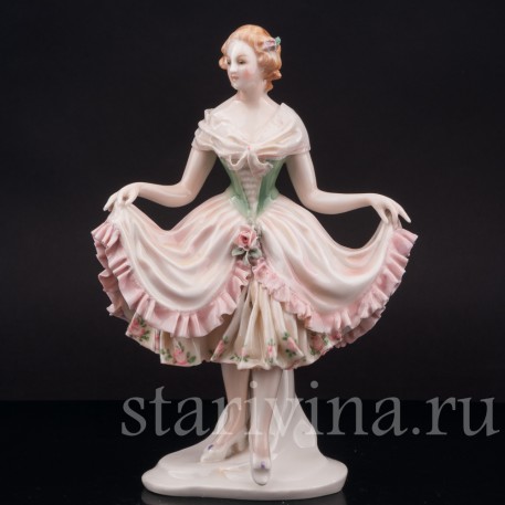 Фарфоровая статуэтка Юная девушка, Karl Ens, Германия, 1920-30 гг.