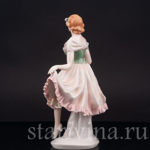 Фарфоровая статуэтка Юная девушка, Karl Ens, Германия, 1920-30 гг.