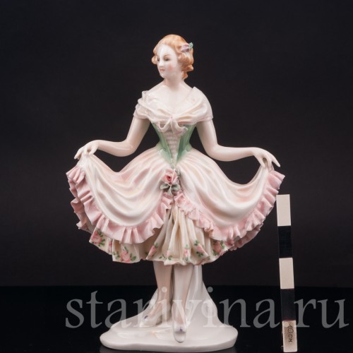 Фарфоровая статуэтка Юная девушка, Karl Ens, Германия, 1920-30 гг.