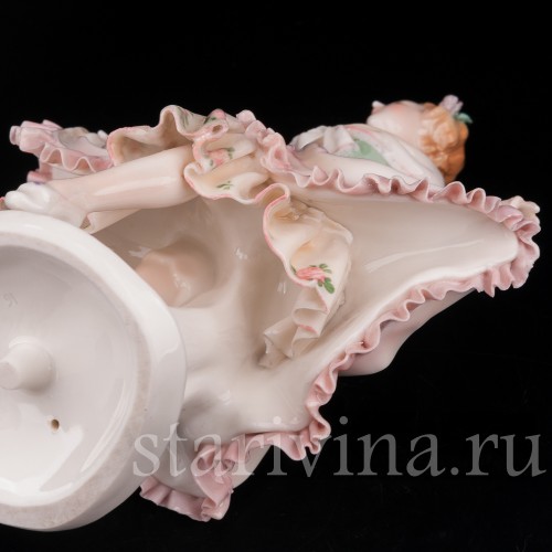 Фарфоровая статуэтка Юная девушка, Karl Ens, Германия, 1920-30 гг.