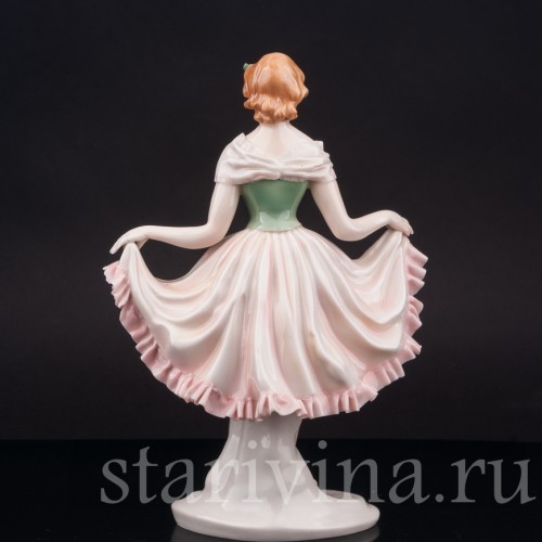 Фарфоровая статуэтка Юная девушка, Karl Ens, Германия, 1920-30 гг.