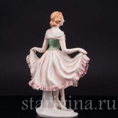 Фарфоровая статуэтка Юная девушка, Karl Ens, Германия, 1920-30 гг.