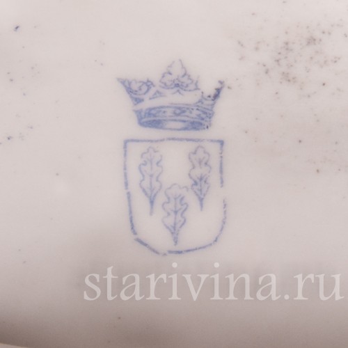 Фигурка из фарфора Девочка, несущая гуся, Von Schierholz, Германия, нач. 20 в.