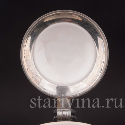 Старинная пивная кружка Танец под скрипку, 1\2 л, Villeroy & Boch, Германия, 1895 г.