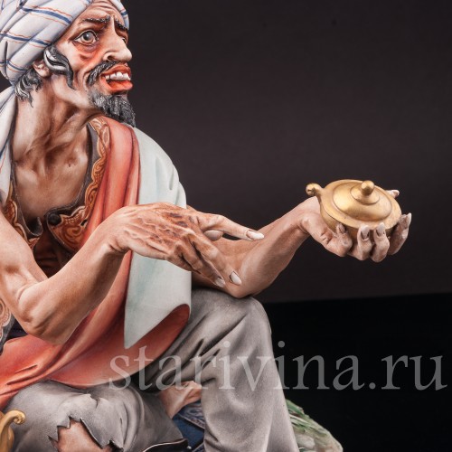 Композиция из фарфора Восточный торговец, Capodimonte, Италия, сер. 20 в.