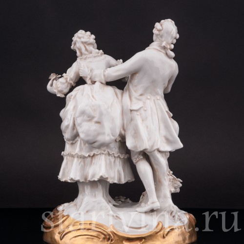Фарфоровая статуэтка Танцующая пара, Ernst Bohne Sohne, Германия, нач. 20 в.