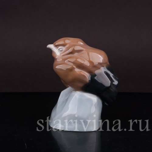 Фигурка птиц из фарфора Два птенца, Heubach, Германия, нач. 20 века.