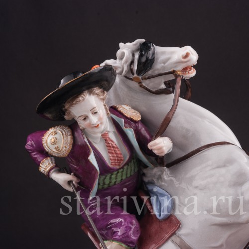 Композиция из фарфора Коррида, Volkstedt, Германия, 1894-1908 гг.