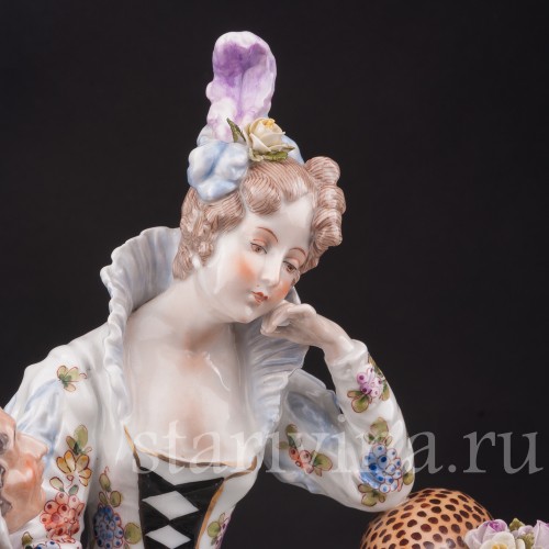 Композиция из фарфора Гадалка, Albert Stahl, Германия, 1937-72 гг.