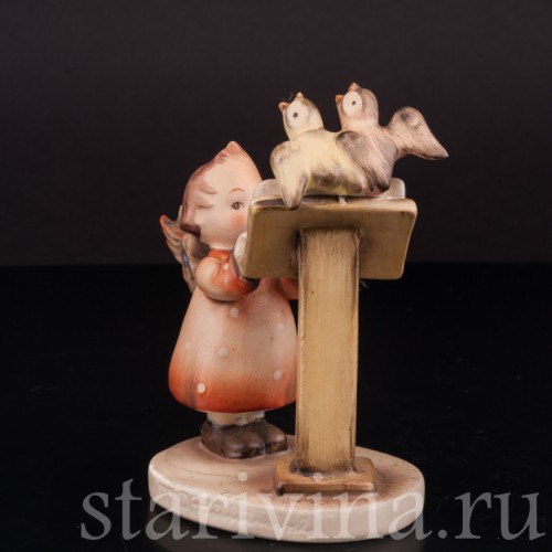 Фигурка из фарфора Ангелочек-дирижёр, Goebel, Германия, 1950-55 гг.