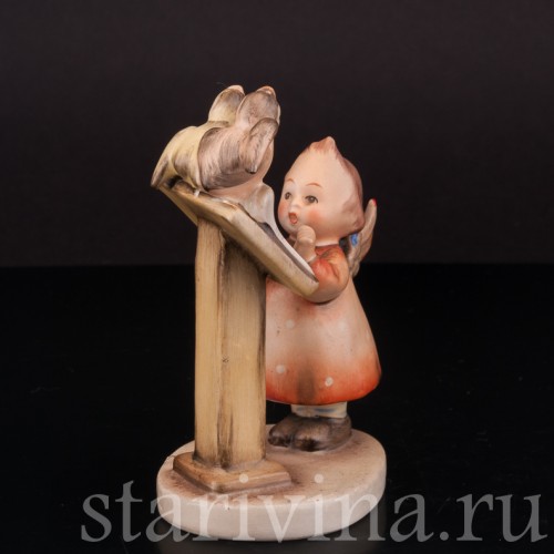 Фигурка из фарфора Ангелочек-дирижёр, Goebel, Германия, 1950-55 гг.