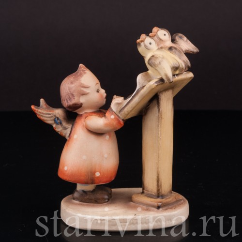 Фигурка из фарфора Ангелочек-дирижёр, Goebel, Германия, 1950-55 гг.