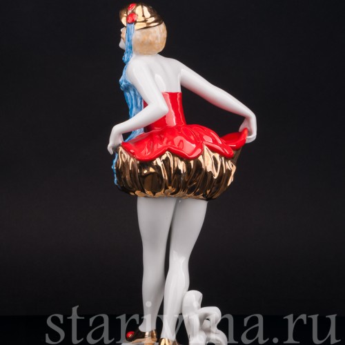 Фарфоровая статуэтка девушки Пьеретта, Rosenthal, Германия, 1920-30е гг.