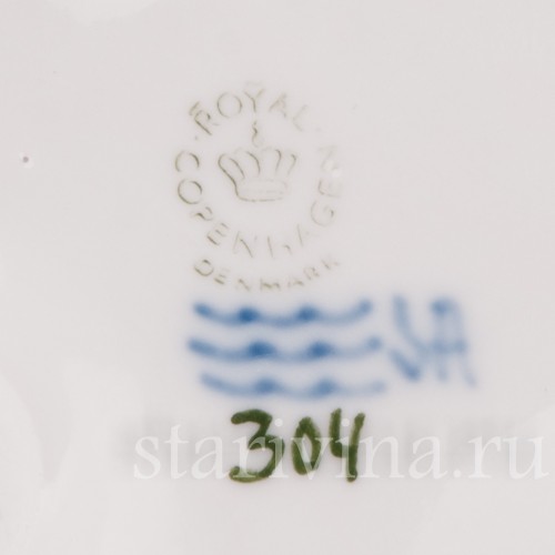 Фарфоровая фигурка Спящие котята, Royal Copenhagen, Дания, 1990 гг.