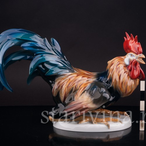 Фарфоровая статуэтка птицы Петух, Rosenthal, Германия, 1936 г.