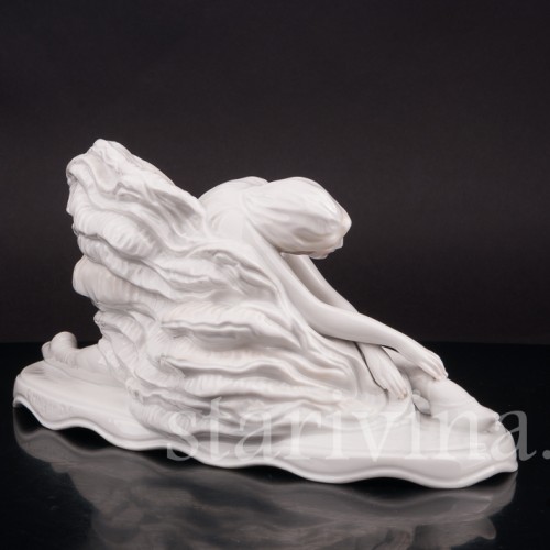 Фарфоровая статуэтка балерины Умирающий лебедь (Анна Павлова), Rosenthal, Германия, 1945-49 гг.