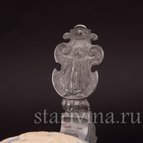 Старинная пивная кружка Сцены в трактире, 1/2 л, Villeroy & Boch, Германия, 1904 г.