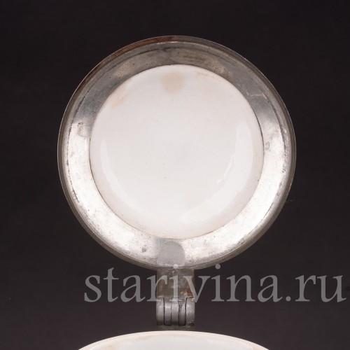Старинная пивная кружка Кегельбан, 1/2 л, Villeroy & Boch, Германия, 1902 г.