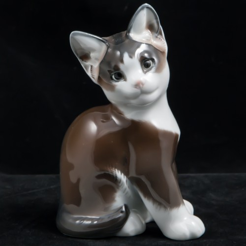 Черно-белый котенок, Rosenthal, Германия, 1960 гг