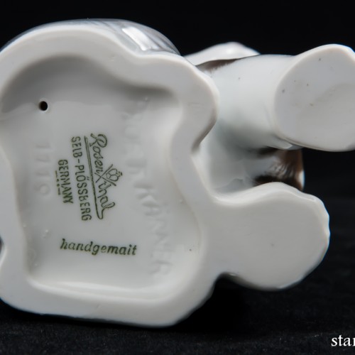 Черно-белый котенок, Rosenthal, Германия, 1960 гг