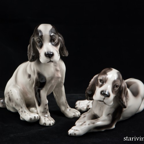Сидящий щенок спаниеля, Royal Belvedere, Австрия