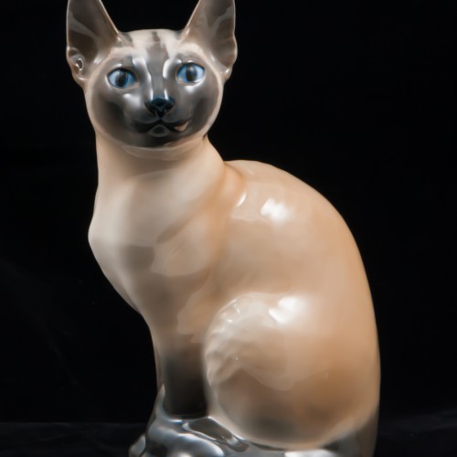 Сиамская кошка, Royal Copenhagen, Дания, 1960 гг