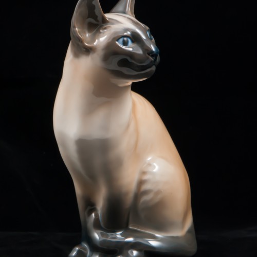 Сиамская кошка, Royal Copenhagen, Дания, 1960 гг