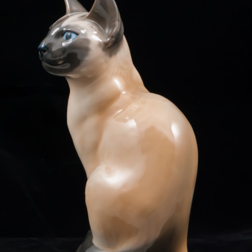 Сиамская кошка, Royal Copenhagen, Дания, 1960 гг
