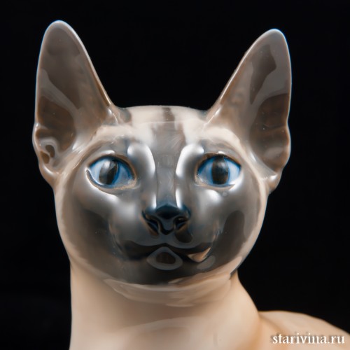 Сиамская кошка, Royal Copenhagen, Дания, 1960 гг