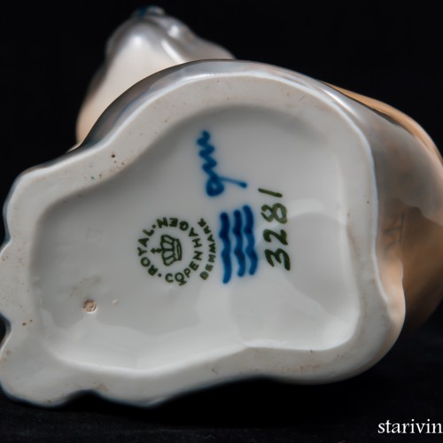 Сиамская кошка, Royal Copenhagen, Дания, 1960 гг