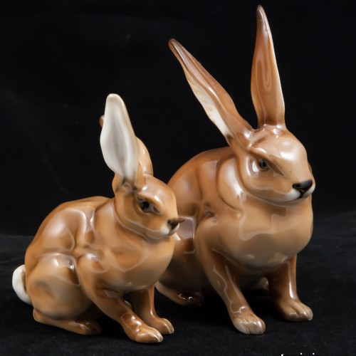Заяц большой, Hutschenreuther, Германия, 1970 гг