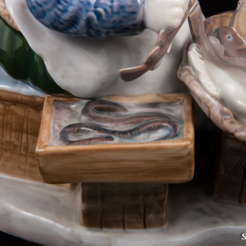 Торговка рыбой, Bing & Grondahl, Дания, 1970 гг