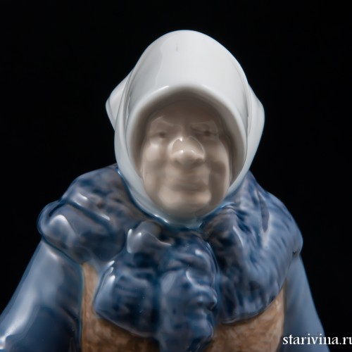 Торговка рыбой, Bing & Grondahl, Дания, 1970 гг