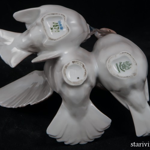 Три воробья, Bing & Grondahl, Дания, до 1970 г