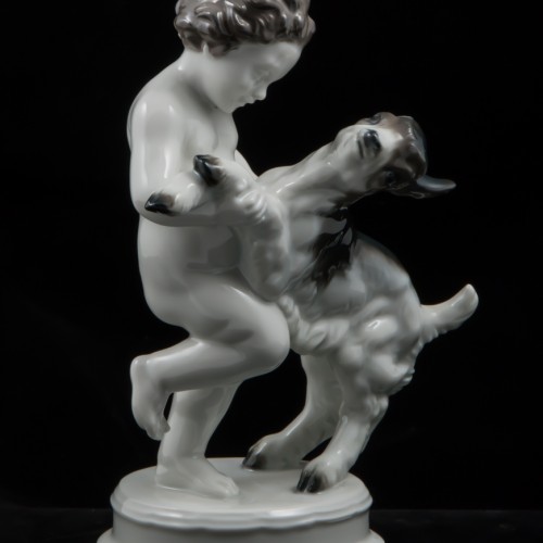 Путти с козленком, Rosenthal, Германия, 1930-50 гг