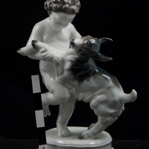 Путти с козленком, Rosenthal, Германия, 1930-50 гг