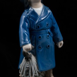 Мальчик с зонтиком, Royal Copenhagen, Дания 