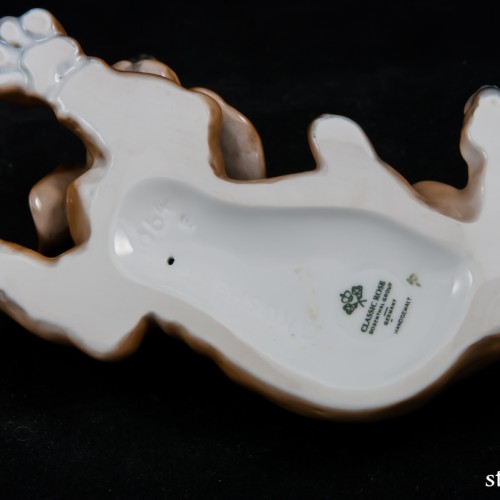 Лежащий щенок таксы, редкий, Rosenthal, Германия, 1970 гг