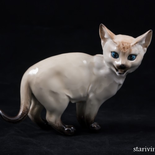 Мяукающий котенок, Hutschenreuther, Германия, 1960 гг