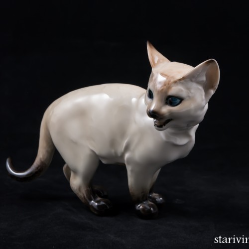 Мяукающий котенок, Hutschenreuther, Германия, 1960 гг