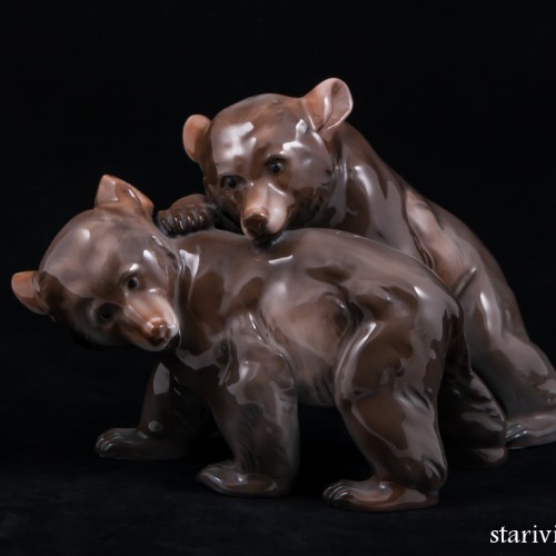 Играющие медвежата, Rosenthal, Германия, 1930-50 гг