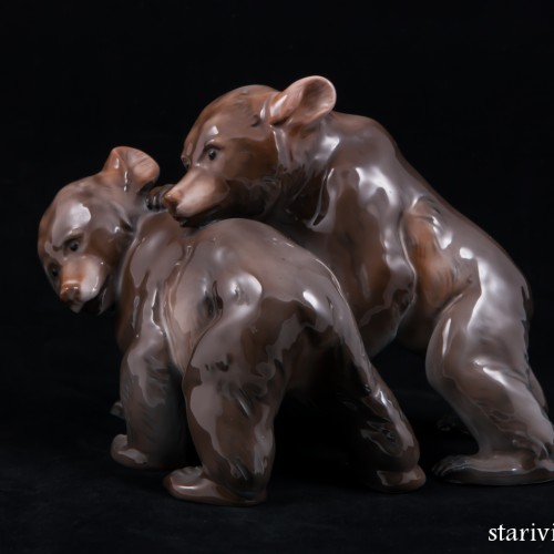 Играющие медвежата, Rosenthal, Германия, 1930-50 гг