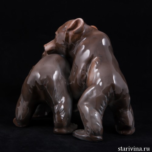 Играющие медвежата, Rosenthal, Германия, 1930-50 гг