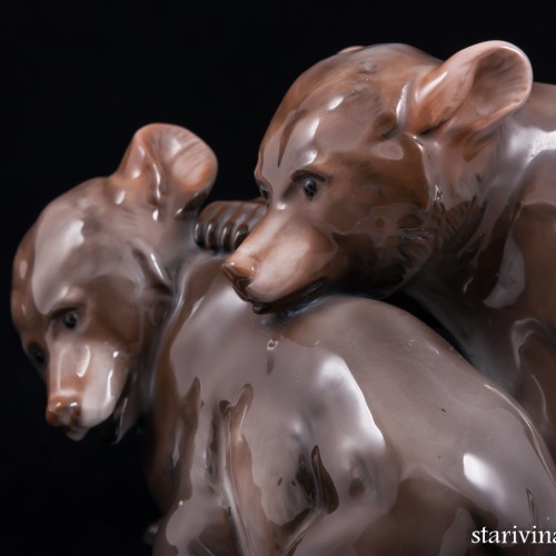 Играющие медвежата, Rosenthal, Германия, 1930-50 гг