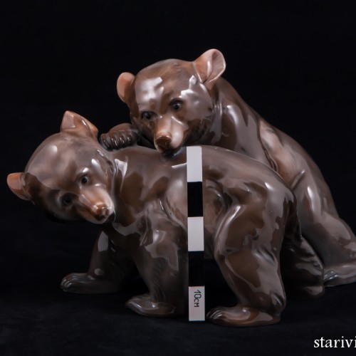 Играющие медвежата, Rosenthal, Германия, 1930-50 гг