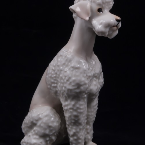 Белый пудель, Hutschenreuther, Германия, 1960 гг