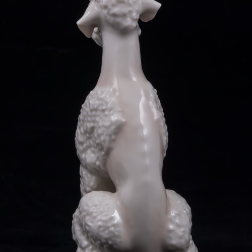Белый пудель, Hutschenreuther, Германия, 1960 гг