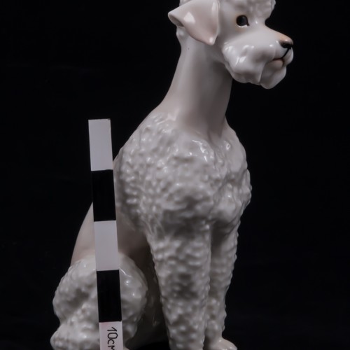 Белый пудель, Hutschenreuther, Германия, 1960 гг