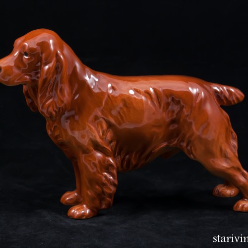 Спаниель коричневый, Goebel, Германия, 1968 г